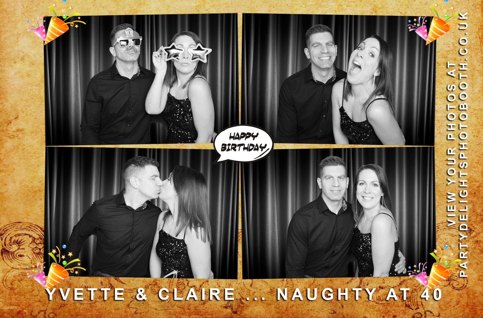 Yvette and Claire’s 40th birthday! - Prints | View more photos from the event at gallery.partydelightsphotobooth.co.uk/u/PartyDelightsPhotoBooth/Yvette-and-Claire’s-40th-birthday-Prints